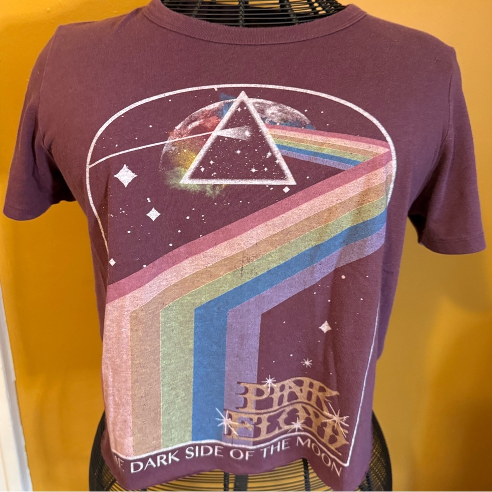 Pink Floyd Maroon T-Shirt